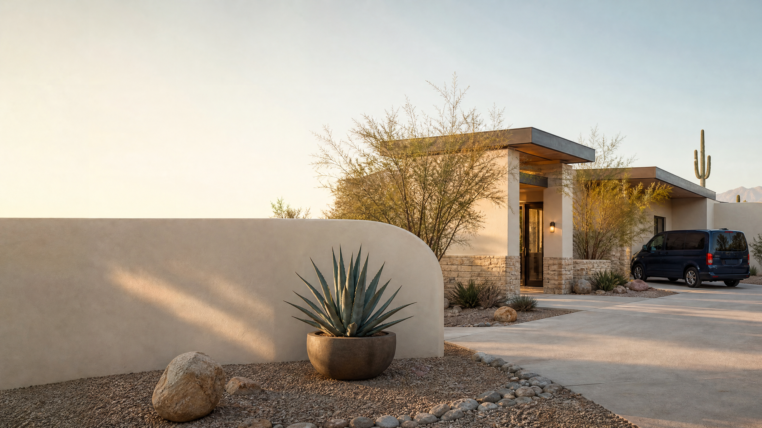 CHIRO ON CALL mobile clinical suite arriving at a Maricopa patient location